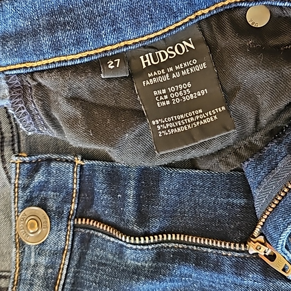 Hudson Mid-rise Natalie Skinny Jeans - Picture 8 of 8